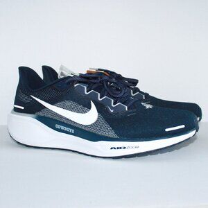 Nike Zoom Pegasus 41 Dallas Cowboys Shoes Navy White Air Zoom Men's Size 13